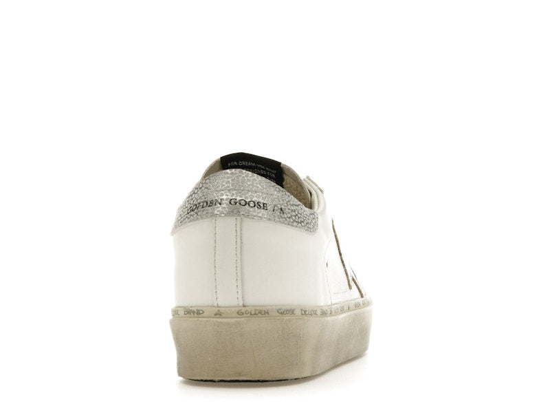 Golden Goose Hi Star White Silver (Women's)