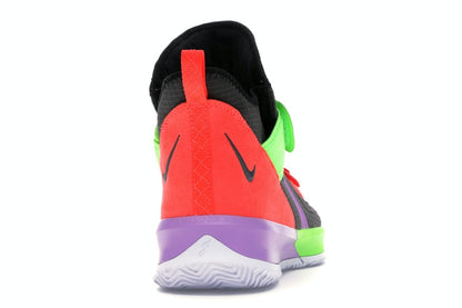 Nike LeBron Soldier 13 Thunder Grey Bright Crimson Electric Green