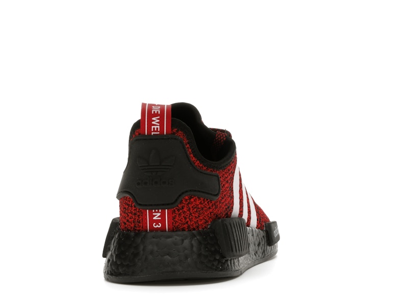 adidas NMD R1 Carbon Red White Black