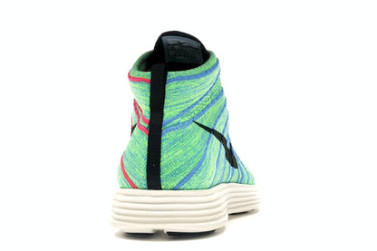 Nike Lunar Flyknit Chukka Blue Glow Volt