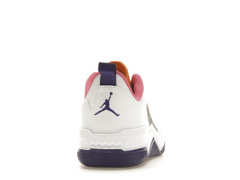 Jordan One Take 4 White Court Purple Canyon Gold