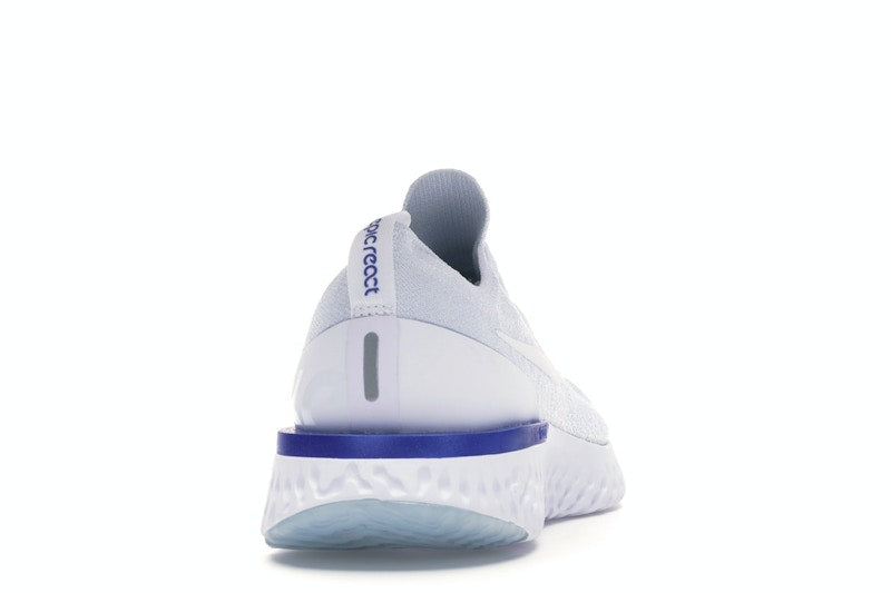 Nike Epic React Flyknit White Racer Blue (Women's)
