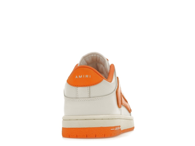 AMIRI Skel Top Low White Orange