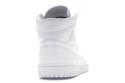 Jordan 1 Mid Triple White (2018)