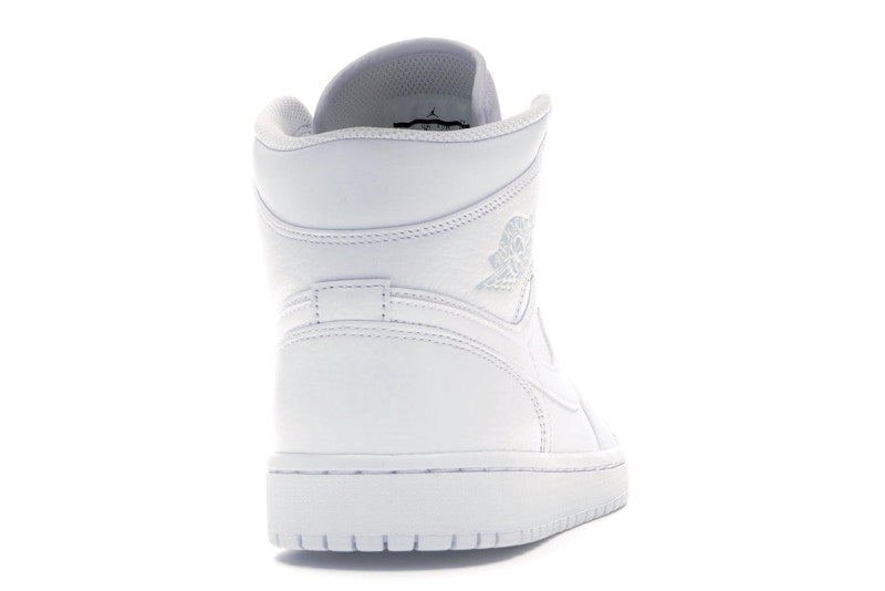 Jordan 1 Mid Triple White (2018)