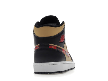 Air Jordan 1 Mid Tartan Swoosh