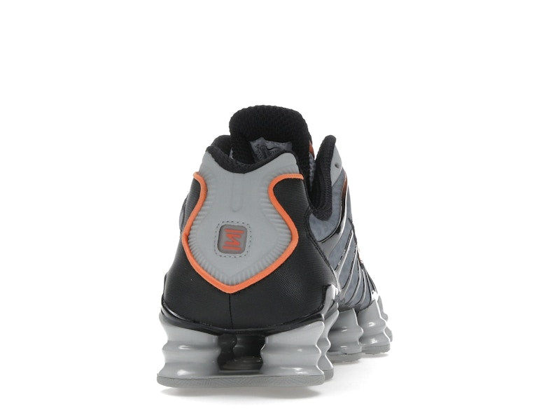Nike Shox TL Light Smoke Grey Black Bright Mandarin