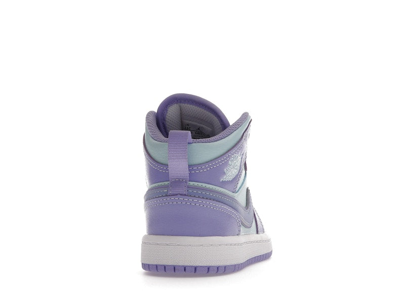 Jordan 1 Mid Purple Aqua (PS)