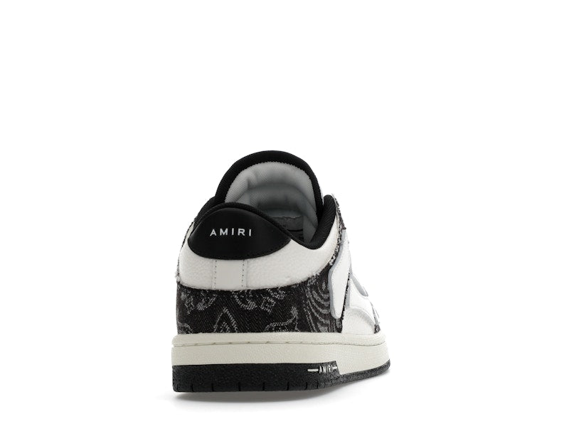 AMIRI Skel Top Low Bandana Denim Black