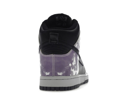 Nike Dunk High Splatter Black White Purple (Women's)