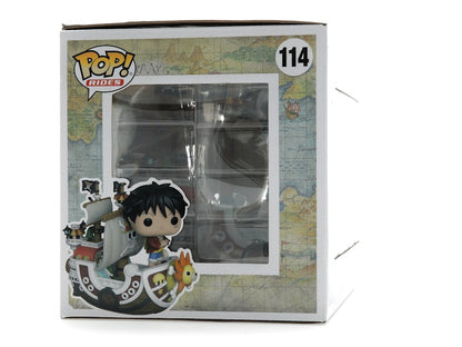 Funko Pop! Rides One Piece Luffy with Thousand Sunny 2022 Winter Convention Exclusive Figure #114