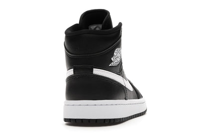 Jordan 1 Mid Black White (Women's)