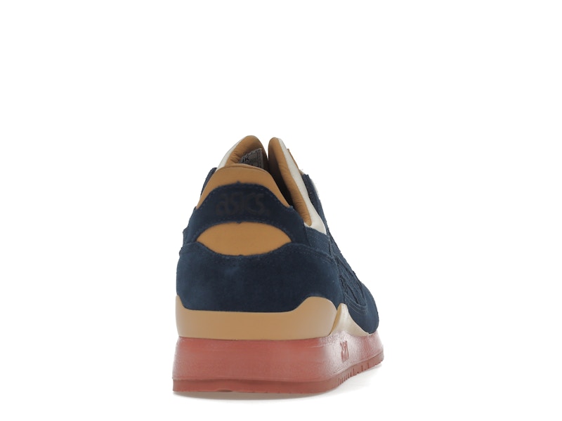ASICS Gel-Lyte III Packer Shoes x J. Crew Navy Buck