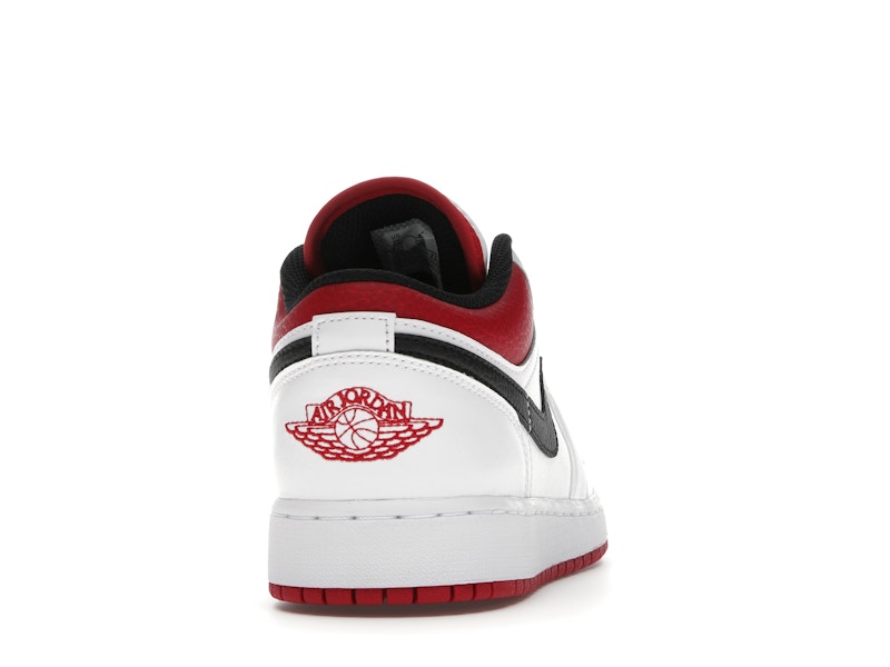 Jordan 1 Low White Gym Red (GS)