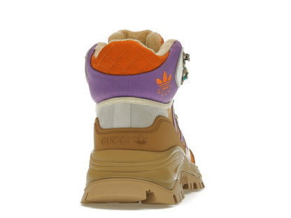 Gucci x Adidas Laced Up Boots Brown Purple (Women's)
