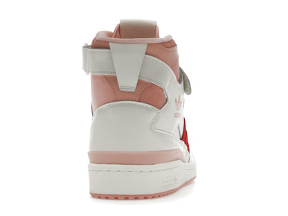 adidas Forum 84 Hi Off White Pink Red