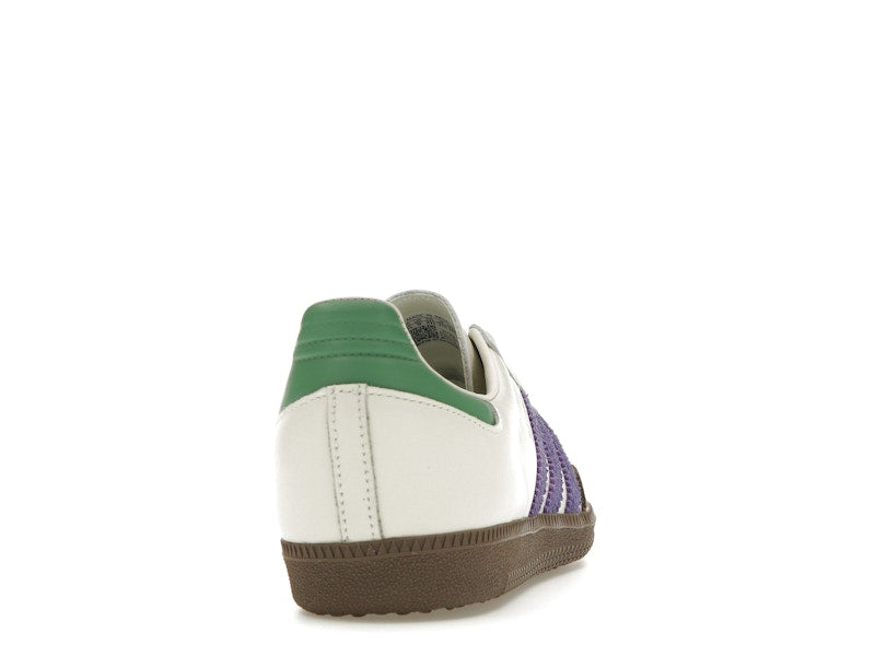 adidas Samba OG Off White Core Purple Green Brown (Women's)