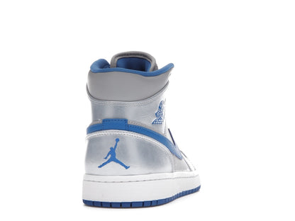 Jordan 1 Mid Wolf Grey Sport Blue