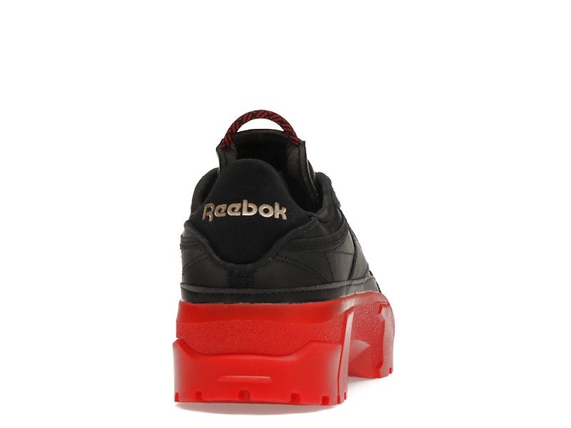 Reebok Club C Cardi B Black Red (Women's)