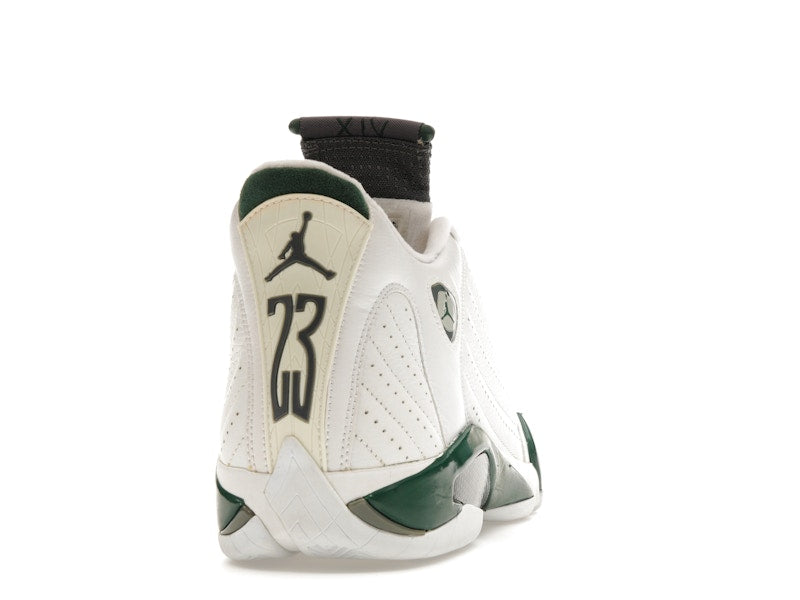 Jordan 14 Retro White Forest Green
