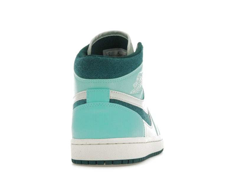 Jordan 1 Mid Chenille Bleached Turquoise (Women's)