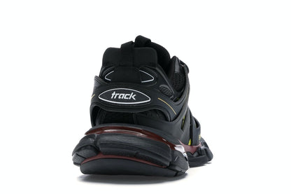 Balenciaga Track Trainers Black Bordeaux