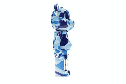 Bearbrick A Bathing Ape ABC Camo 100% & 400% Set Blue