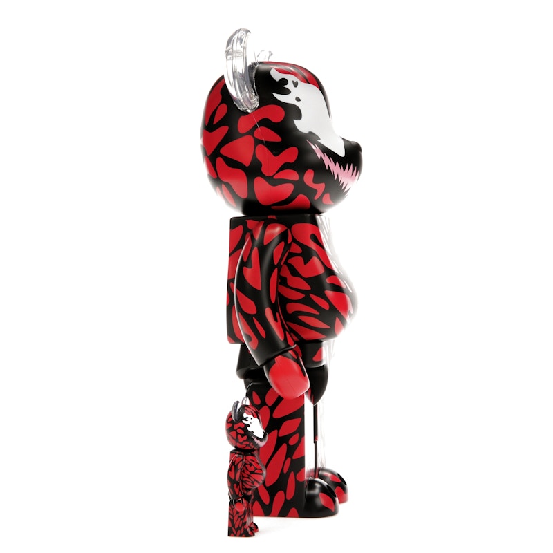 Bearbrick x Marvel Carnage 100% & 400% Set