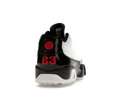 Jordan 9 Retro Low Golf White Black True Red