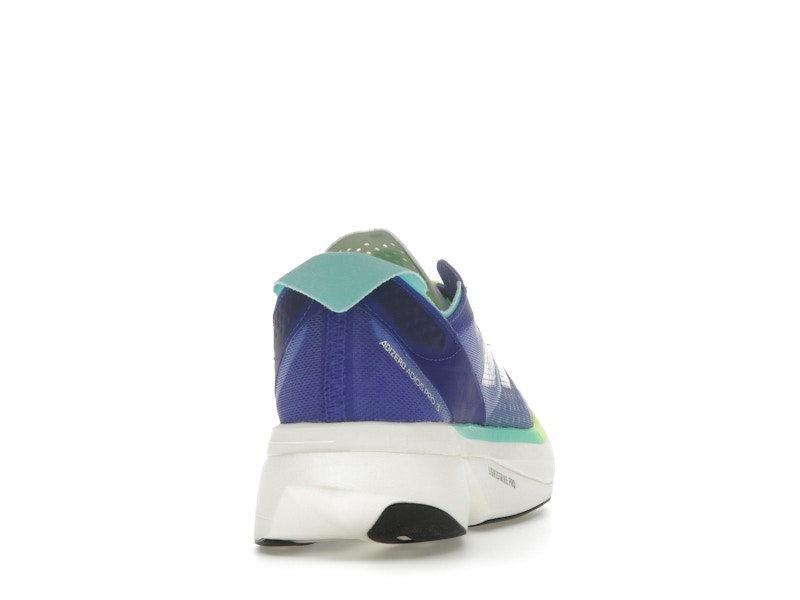 adidas Adizero Adios Pro 3 Cobalt Blue Zero Metalic Lucid Lemon (Women's)
