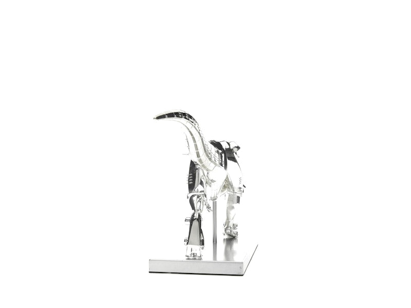 Hajime Sorayama T-Rex Cyborg Dinosaur Figure Silver