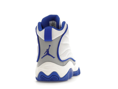 Jordan Pro Strong White Royal Grey