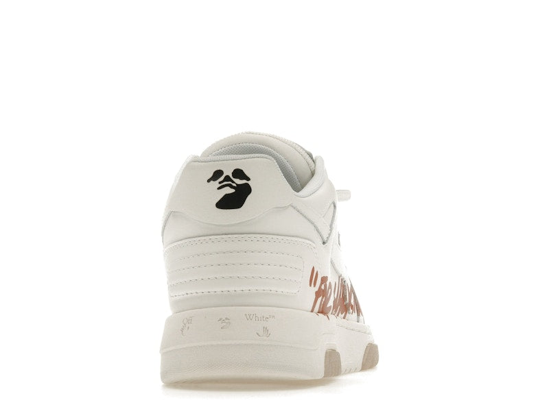 OFF-WHITE Out Of Office Low Tops For Walking Terracotta