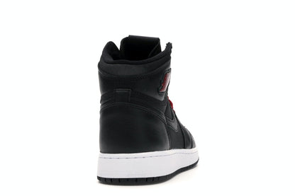 Jordan 1 Retro High Black Satin Gym Red Black (GS)