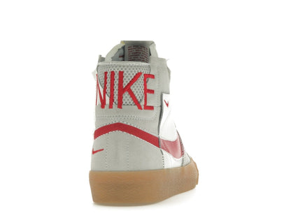 Nike SB Zoom Blazer Mid Premium Deconstructed White University Red Gum
