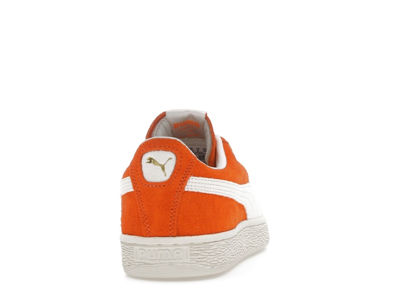 Puma Suede Charles F. Stead Orange Glo White
