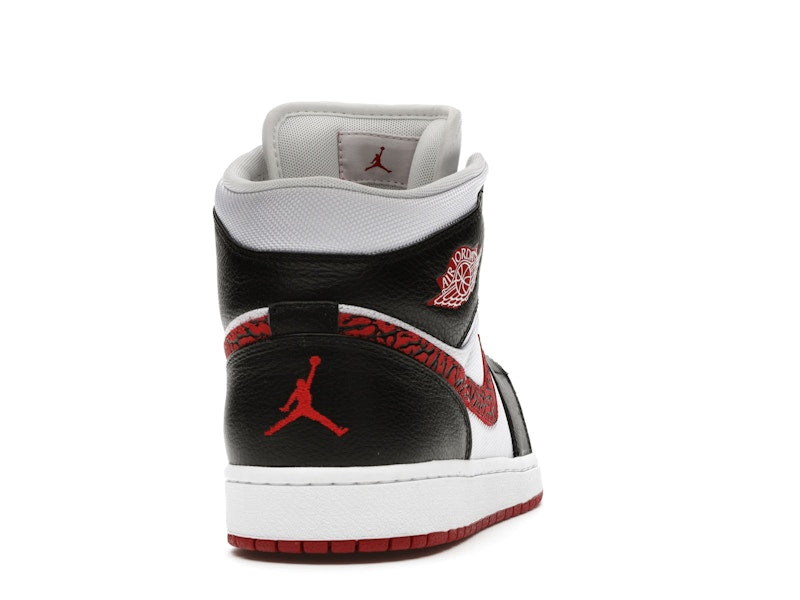 Jordan 1 Phat White Red Black (Elephant Print)