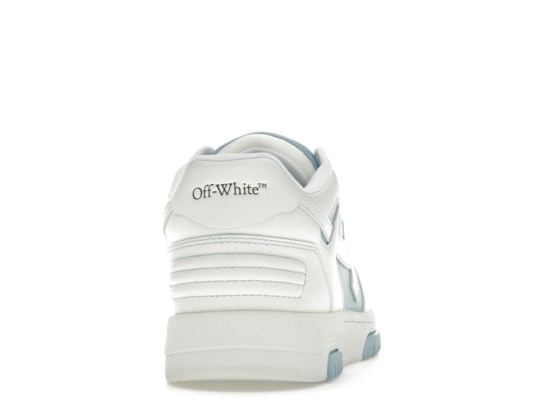 OFF-WHITE Out Of Office OOO Low Tops Light Blue White