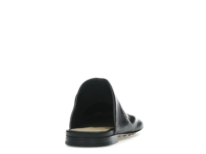 Bottega Veneta Leather Dot Sock Slippers Black (Women's)