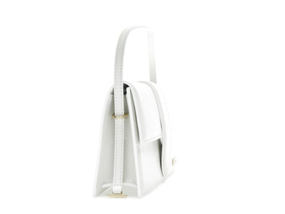 Jacquemus Le Bambino Long Shoulder Bag White