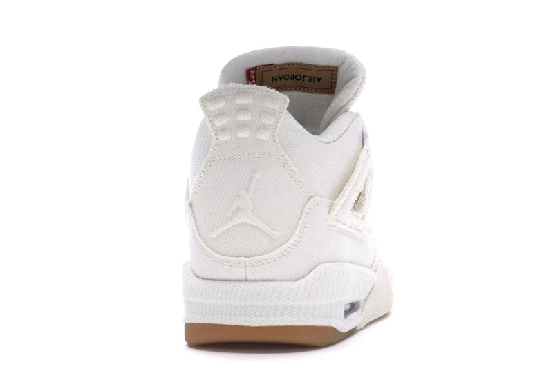 Jordan 4 Retro Levi's White (Blank Tag)