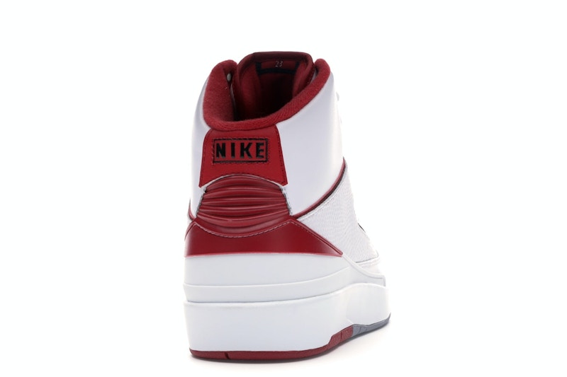 Jordan 2 Retro White Red (2014)