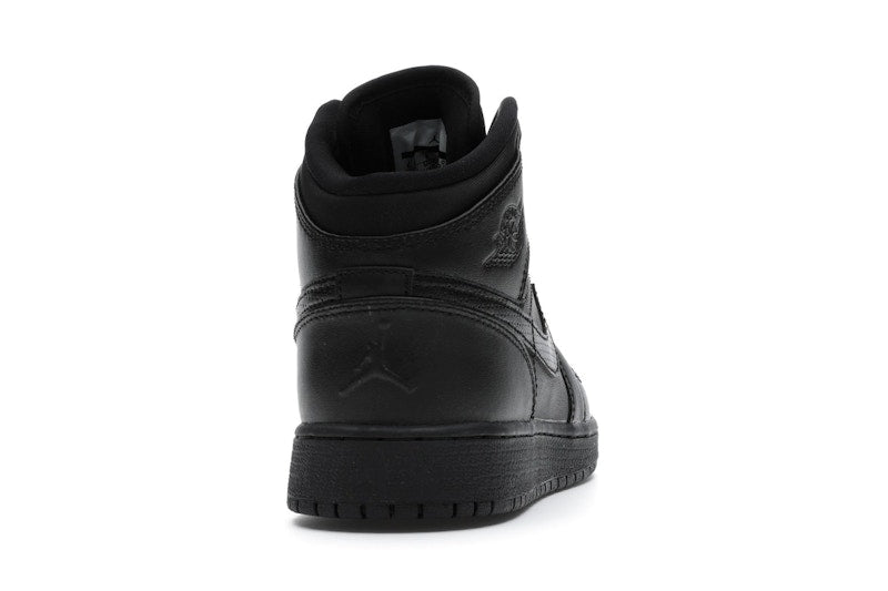 Jordan 1 Retro Mid Black (2016) (GS)
