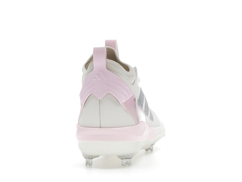 adidas Adizero Instinct+ 2.0 Chalk White Silver Metallic Clear Pink (Women's)