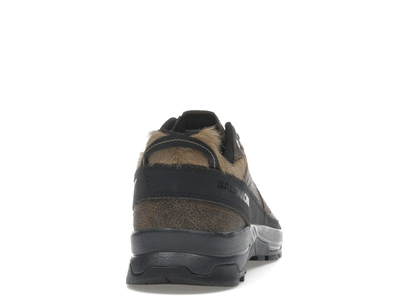 Salomon X-ALP Low Distressed Leather Dark Earth Black