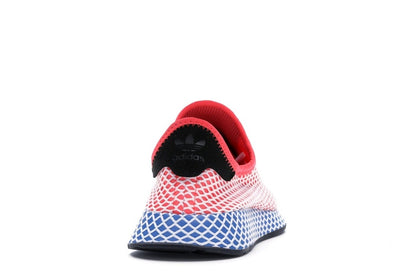 adidas Deerupt Solar Red Bluebird