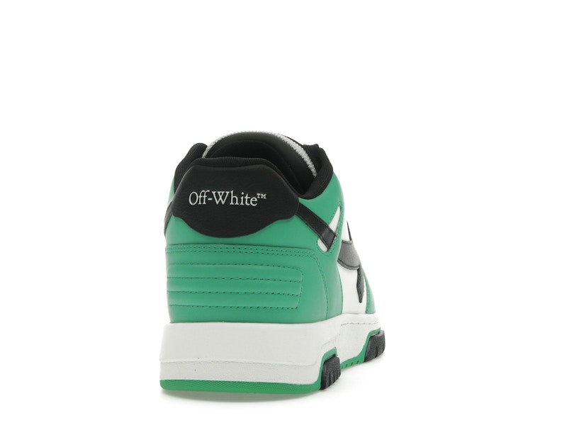 OFF-WHITE Out Of Office "OOO" Low Tops Green Black