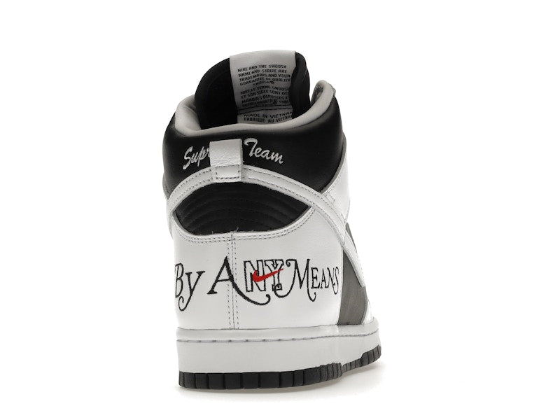 Nike SB Dunk High Supreme By Any Means Black