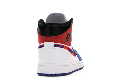 Jordan 1 Mid Multi-Color Swoosh