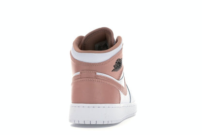 Jordan 1 Mid White Rose Gold (GS)